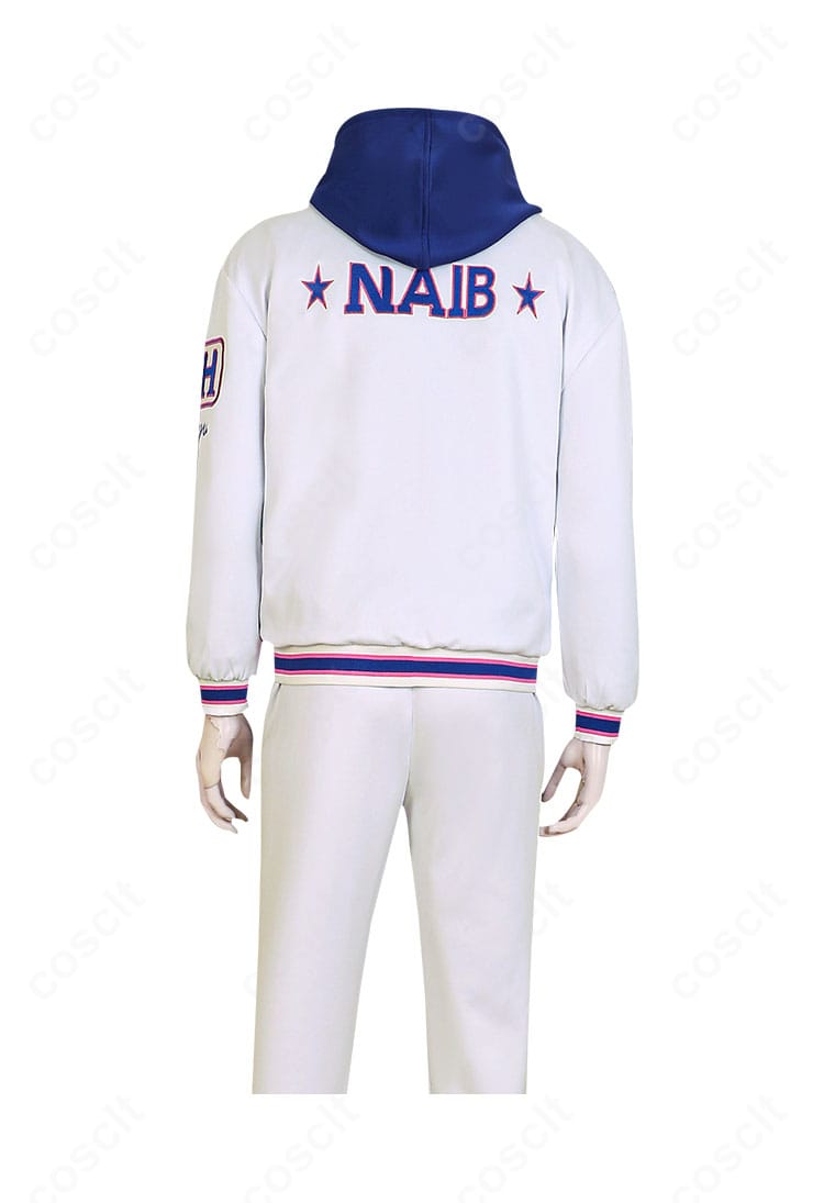 第五人格 傭兵OPH戦隊・現代服の背面。ヨークや裾の処理まで丁寧に仕上げたバックスタイル。