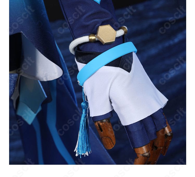 ムアラニ衣装の手袋。手首飾りとのコーディネートと縫製の様子。