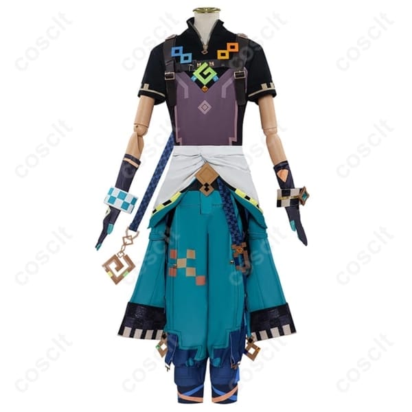 原神 キィニチ 高再現コスプレ衣装。軽快な着用感でイベントや撮影に最適