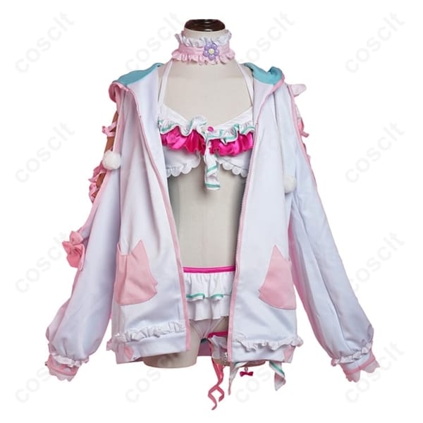 ホロライブ 博衣こより パーカー水着コスプレ｜高再現で着脱ラク、イベントや撮影会で映える一着