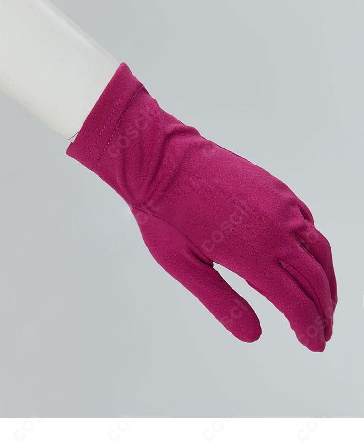 ジュエリー・ボニー エッグヘッド編コスプレ衣装の手袋ディテール。フィット感とステッチワークがわかる。