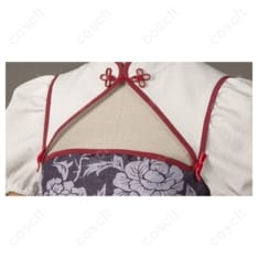 終わりのセラフ/クルル・ツェペシ コスプレ衣装 中華テイスト刺繍で高再現・撮影映え - 4枚目の画像（サムネイル）