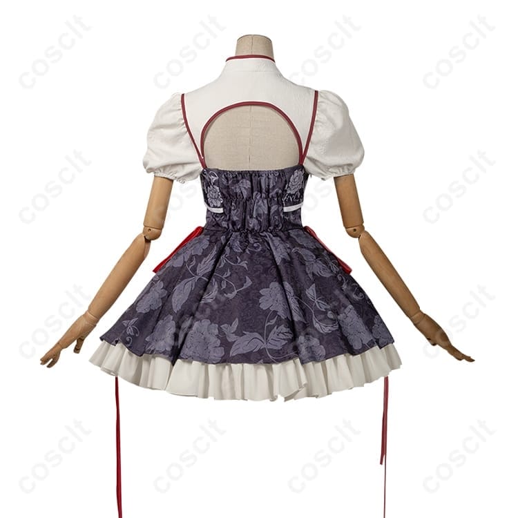 終わりのセラフ/クルル・ツェペシ コスプレ衣装 中華テイスト刺繍で高再現・撮影映え - 3枚目の画像