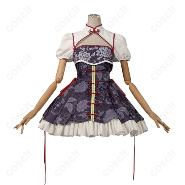 終わりのセラフ/クルル・ツェペシ コスプレ衣装 中華テイスト刺繍で高再現・撮影映え