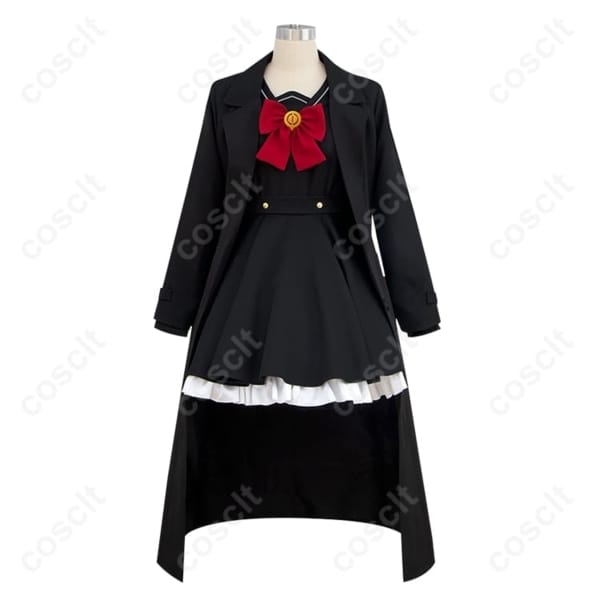ブルーアーカイブ ニヤニヤ教授 コスプレ衣装 上品シルエットで高再現、イベント＆撮影に快適な6点セット