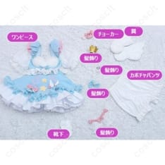 初音ミク 夢かわプリンセス衣装 高再現で軽やか、撮影会やイベントに最適 - 4枚目の画像（サムネイル）