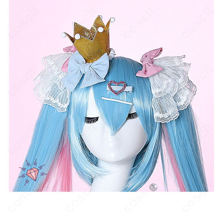 髪飾り(ヘッドドレス)の詳細。色調・モチーフ・留め具の構成を明確に示す画像