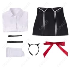 ブルーアーカイブ 夜桜キララ コスプレ衣装 高再現で撮影映え、通気性良く長時間も快適 - 5枚目の画像（サムネイル）