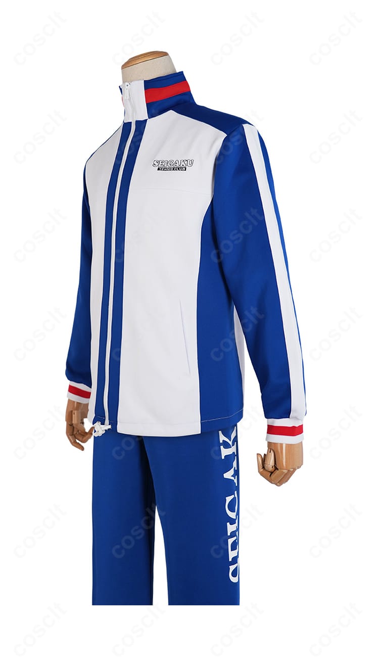 テニスの王子様 越前リョーマ コスプレ衣装 ジャージの左側面シルエット