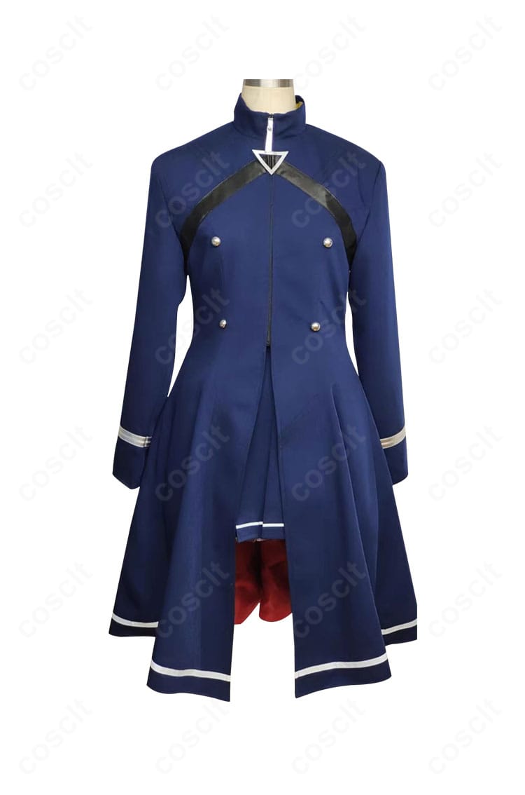 小鳥遊ホシノ 制服コスプレの正面全体。配色とシルエットを忠実に再現した高再現デザイン。