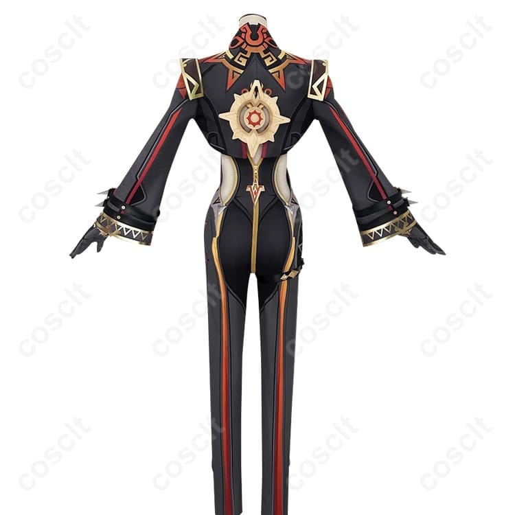 原神 マーヴィカ 炎神 コスプレ衣装｜豪華刺繍で高再現、長時間も快適。イベント・撮影に最適 - 3枚目の画像