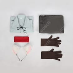 ばいばい、アース クエスティオン＝アドニス 戦闘服風コスプレ 高再現で撮影映え・着脱簡単 - 5枚目の画像（サムネイル）