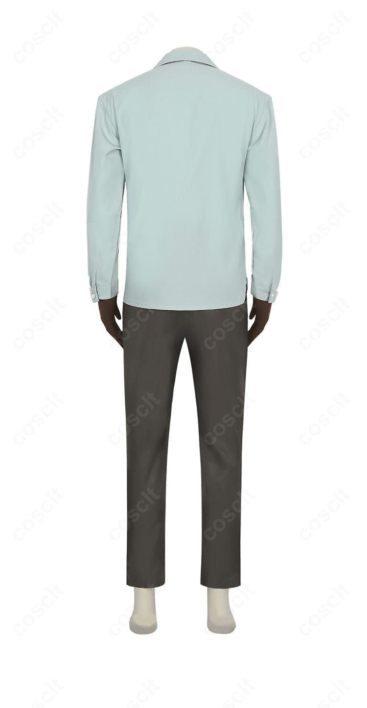 クエスティオン＝アドニス コスプレ衣装・背面デザインと背中の切替ディテール画像