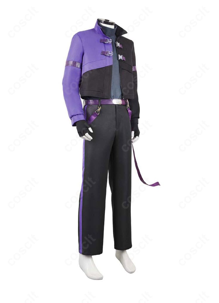 怪獣8号 保科宗四郎 コスプレ衣装の右側面。サイドからも崩れにくいシャープなシルエットが際立ちます。