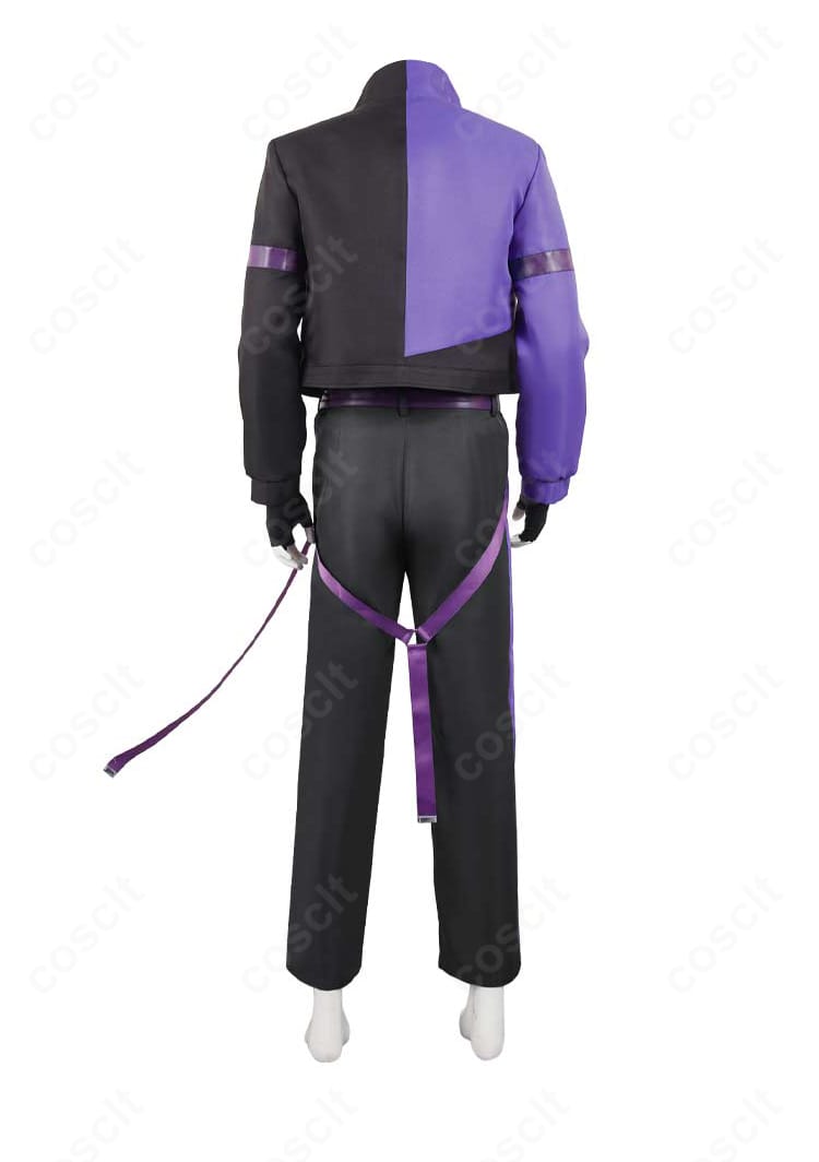 怪獣8号 保科宗四郎 コスプレ衣装の背面。コート裾の落ち感と背面バランスまで丁寧に再現。