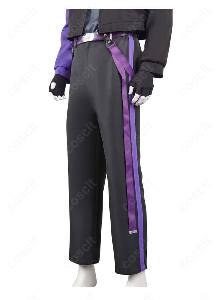 怪獣8号 保科宗四郎 コスプレ衣装のズボン装飾。トップスとの一体感を意識したバランス設計。