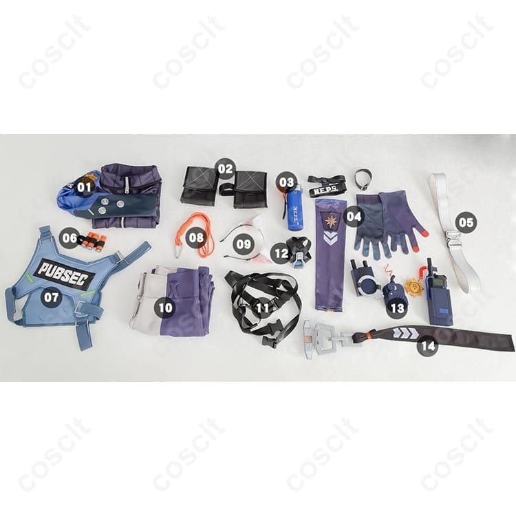 ゼンレスゾーンゼロ セス・ローウェル衣装 高再現で着脱ラク、イベントや撮影に最適 - 4枚目の画像