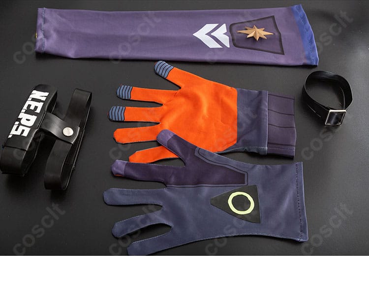 セス・ローウェル衣装 手袋・ハンドカバーの装飾詳細。手元の意匠と質感が伝わる。