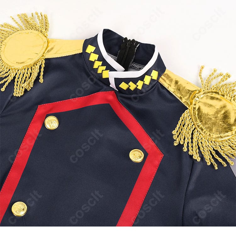 東 日万凛 制服の装飾ディテール。刺繍と装飾パーツの質感アップ