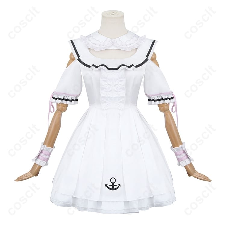 湊あくあ ピンクメイド コスプレ衣装｜高再現で可愛く、撮影映え。イベントに最適 - 4枚目の画像