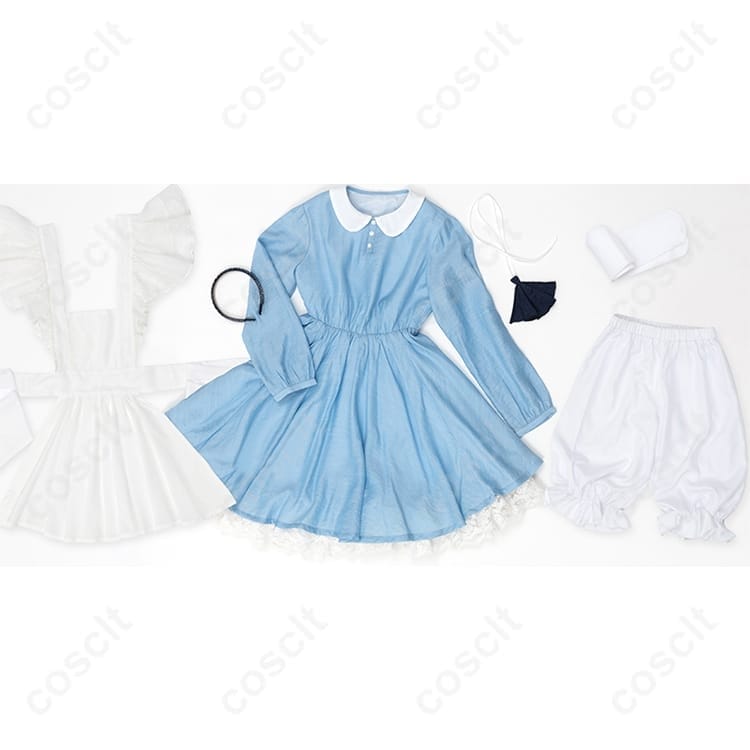 木之本桜 アリス風メイド コスプレ衣装｜上品で可愛い高再現、撮影映えと着脱ラクを両立 - 5枚目の画像