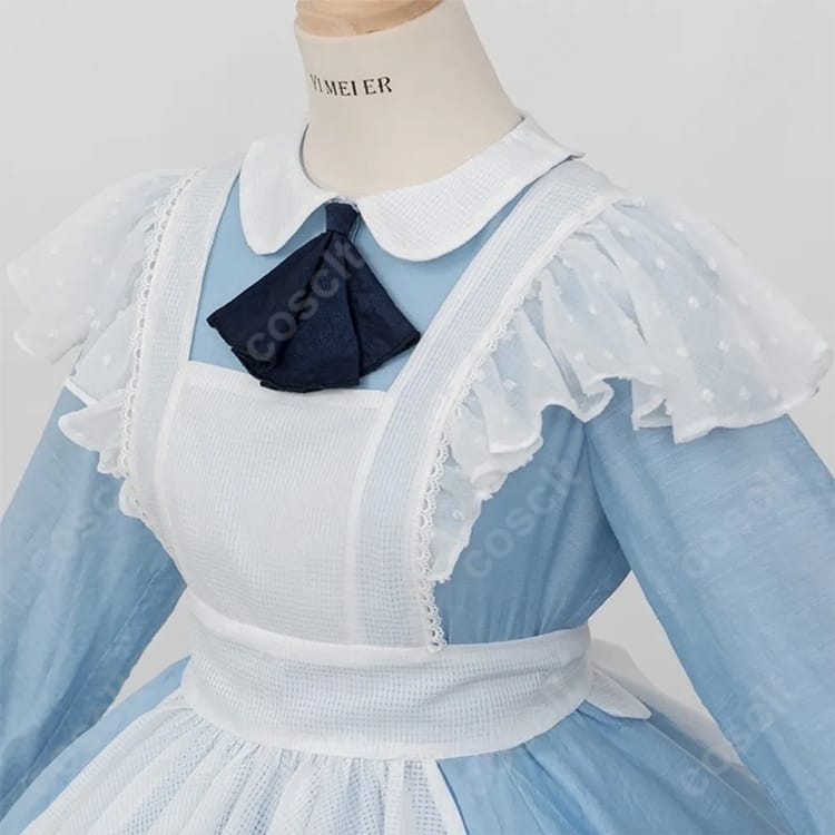 木之本桜 アリス風メイド コスプレ衣装｜上品で可愛い高再現、撮影映えと着脱ラクを両立 - 3枚目の画像