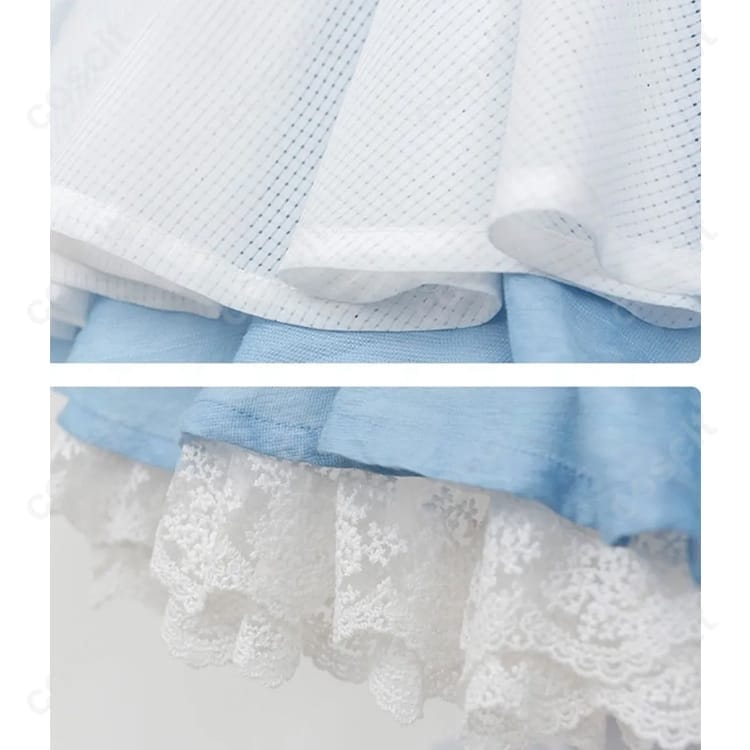 木之本桜 アリス風メイド コスプレ衣装｜上品で可愛い高再現、撮影映えと着脱ラクを両立 - 4枚目の画像