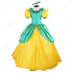 シンデレラ ドリゼラ・トレメイン実写映画版コスプレ 高再現で映える上品ドレス - 4枚目の画像（サムネイル）