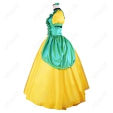 シンデレラ ドリゼラ・トレメイン実写映画版コスプレ 高再現で映える上品ドレス - 3枚目の画像（サムネイル）