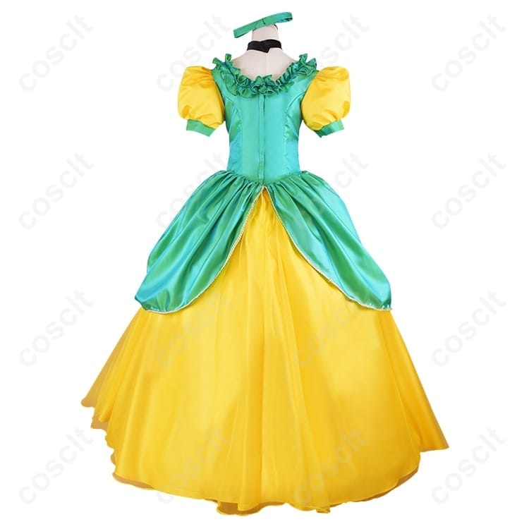 シンデレラ ドリゼラ・トレメイン実写映画版コスプレ 高再現で映える上品ドレス - 4枚目の画像