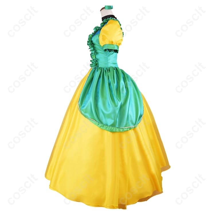 シンデレラ ドリゼラ・トレメイン実写映画版コスプレ 高再現で映える上品ドレス - 3枚目の画像