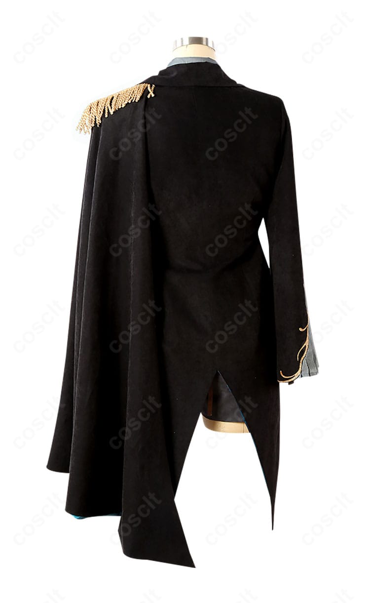 初音ミク『エンジョイ！大阪 2024』コスプレ衣装の背面全体像｜裾ラインと背面ディテール