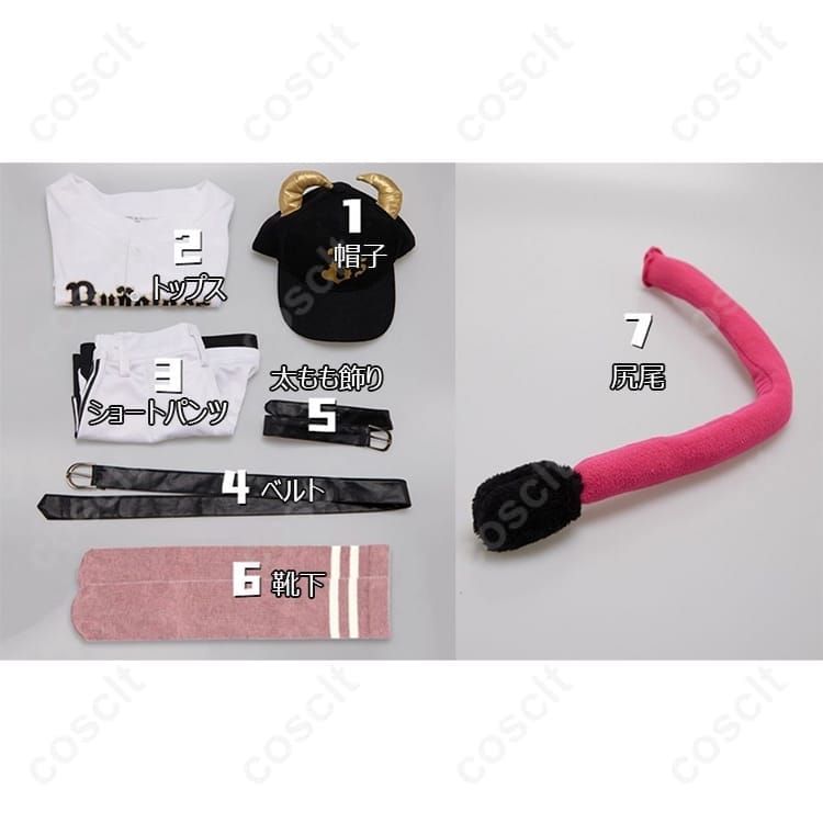 白銀ノエル オリックス・バファローズコラボ衣装 高再現で爽やか、動きやすくイベントに最適 - 5枚目の画像