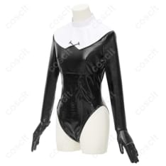 ブルーアーカイブ 歌住サクラコ 覚悟 コスプレ｜高再現レオタード、軽量で動きやすい - 2枚目の画像（サムネイル）