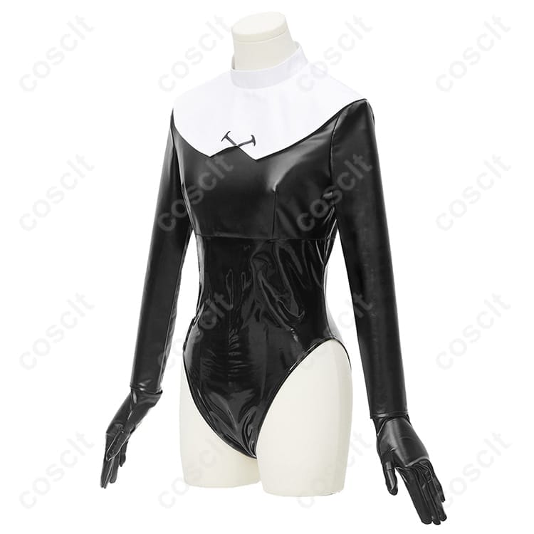 ブルーアーカイブ 歌住サクラコ 覚悟 コスプレ｜高再現レオタード、軽量で動きやすい - 2枚目の画像