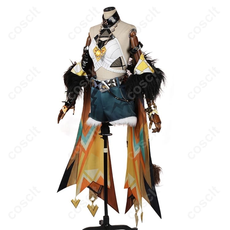 原神 シロネン コスプレ衣装 高再現フルセットで美シルエット。イベントや撮影で映えるゴージャス仕様 - 2枚目の画像