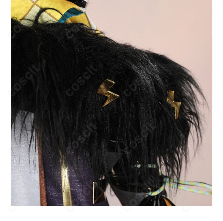 シロネン コスプレ衣装 外套背面の装飾。背面まで美しく仕立てられています。