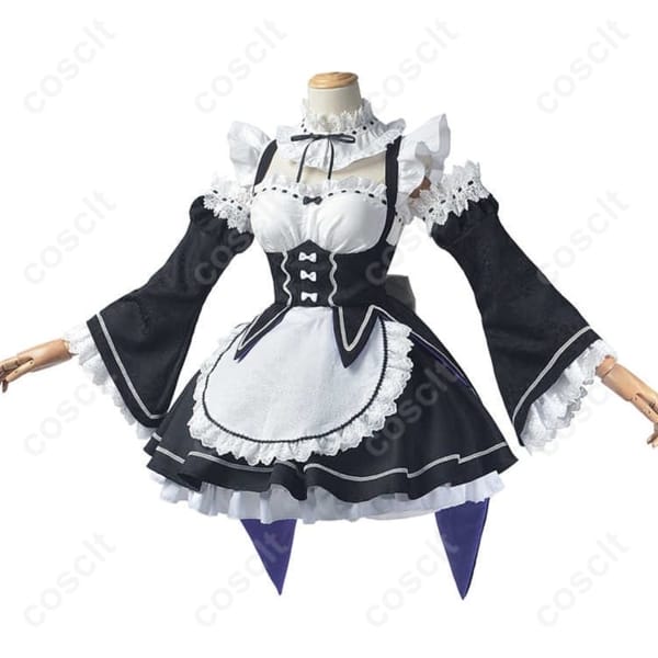 Re:ゼロ レム／ラム メイド服コスプレ 高再現で清楚＆上品、イベント撮影に最適