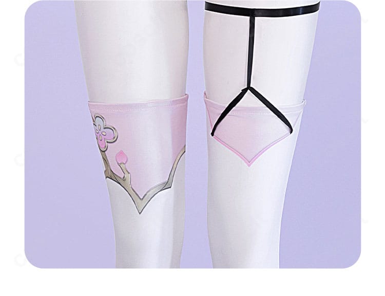 崩壊:スターレイル 三月なのか 巡狩コスプレ衣装のブーツ装飾ディテール。衣装全体と調和する足元の意匠