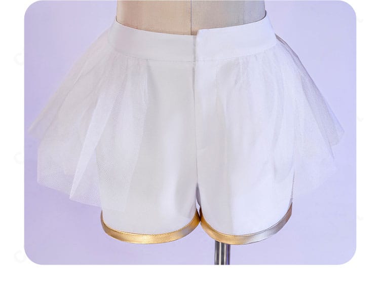 崩壊:スターレイル 三月なのか 巡狩コスプレ衣装のパンツ前面ディテール。動きやすさとデザインの両立を示す画像