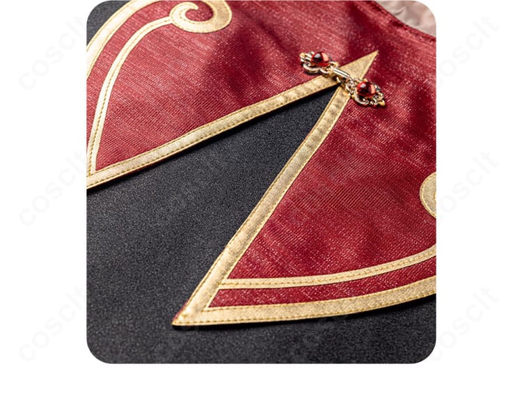 崩壊:スターレイル 三月なのか 巡狩コスプレ衣装の背面装飾ディテール。後ろ姿でも映えるデザインバランス