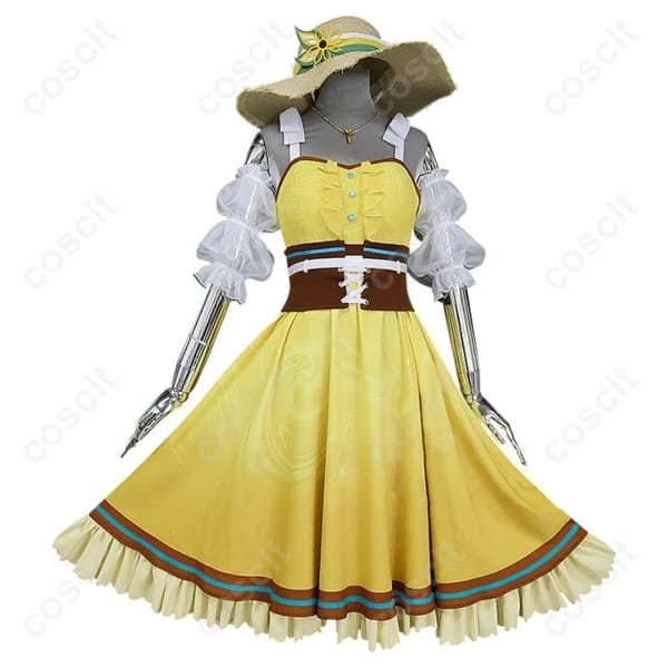 プロジェクトセカイ 白石杏「優しい記憶」衣装 高再現＆軽やか素材でイベント・撮影に最適