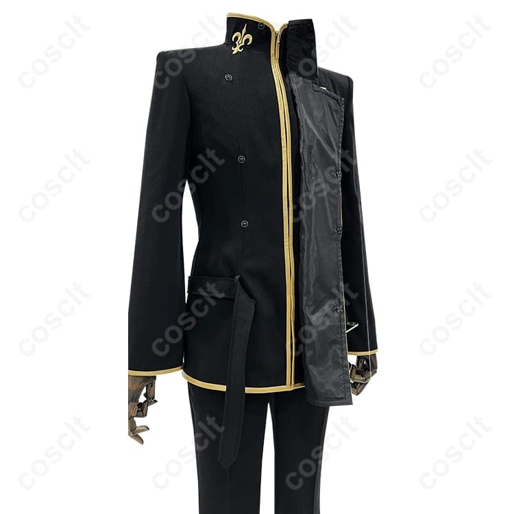 コードギアス ルルーシュ学園制服コスプレ｜高再現でシルエット美、イベント・撮影に最適 - 4枚目の画像