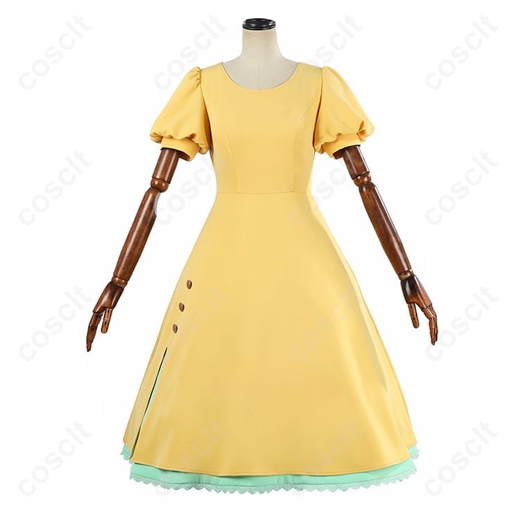 大道寺知世 私服ワンピース コスプレ衣装｜高再現で清楚に映える、長時間も快適な着用感 - 4枚目の画像