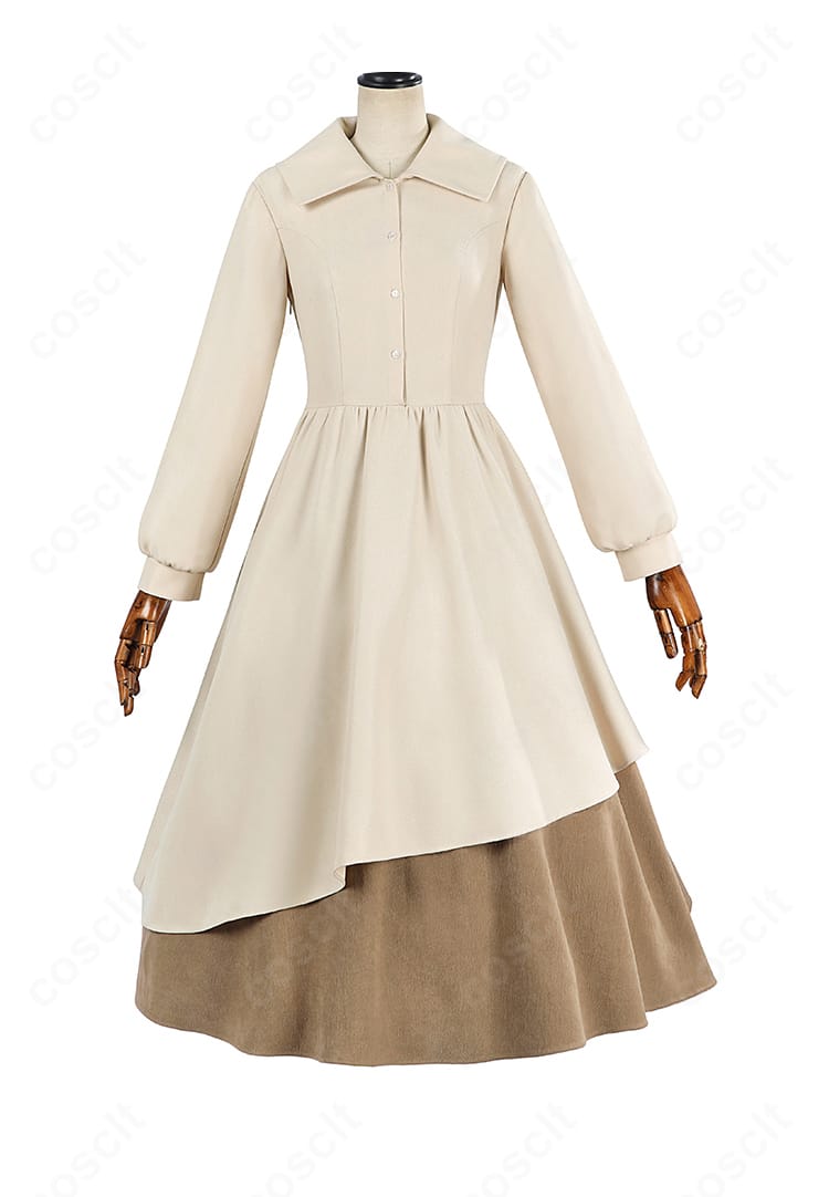 インナー(内搭)の胸元ディテール。柔らかな素材感と襟元の再現度を示す近接ショット。