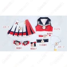 南ことり チアガール（スクフェス）コスプレ衣装｜高再現で映える、軽やか快適設計 - 11枚目の画像（サムネイル）