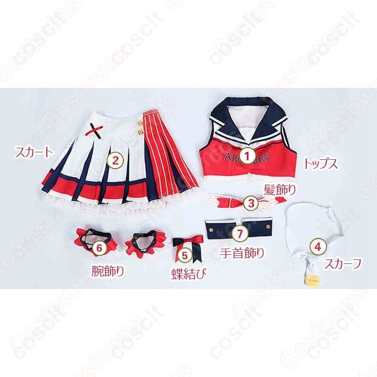 南ことり チアガール（スクフェス）コスプレ衣装｜高再現で映える、軽やか快適設計 - 11枚目の画像