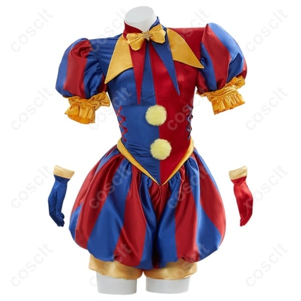 ポムニのサーカス風レオタード衣装。高再現度と快適フィットでイベントから撮影まで活躍