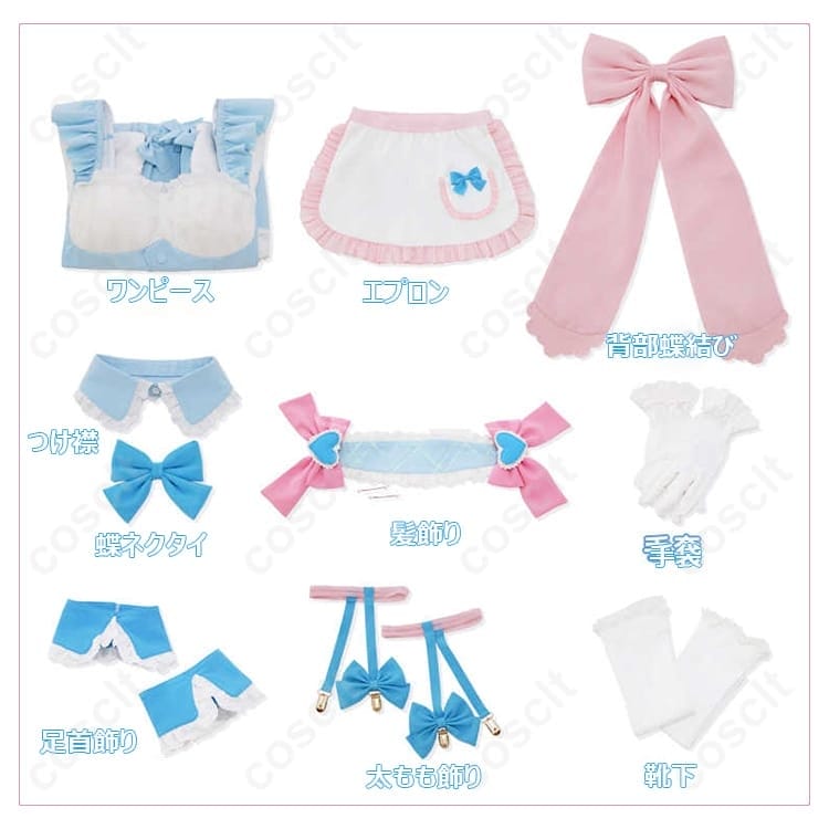 リゼロ レム 夢かわメイド衣装｜高再現×上品シルエットで撮影映え、イベントも着替えラク - 5枚目の画像