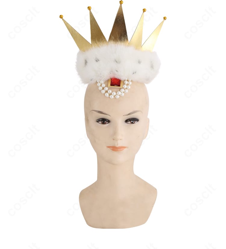 七種茨 コスプレ衣装 王冠ヘッドドレスの造形と留め具の詳細